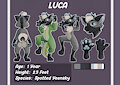 Lil Luca Ref Sheet Commission by SQWEK