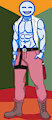 Pencilmate as Mr. Beefcake by tctsstudios