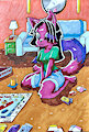 Monopoly with Leanah by AciedSpade