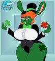 Shimmering Shamrocks by Luhyzi