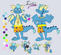 Isacc ref sheet by Foxlover91
