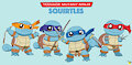 Teenage Mutant Ninja Squirtles by pichu90
