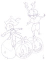 🎃 Jumping in the pumpkins 🎃