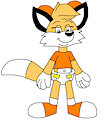 Sierra the Fox as a Kid by CartoonFoxArt2002