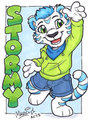 Hyper cute badge