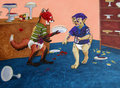 Crinkly Pie Fight Madness!!!11!