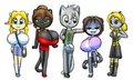 Itty-Bitty Huge Titties Parade by Norithics