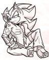 Sexy Shadow the Zomibe surviver by Lightningwolf