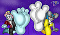 Snowflake n Sapphire double Stomp Pov by TheRedSkunk
