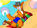 Rush Fox Tanning by LittlePazzie