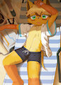 Relaxing at the beach by Sk8erBoiTy
