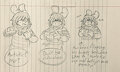 work scribbles by SWEETMISSION