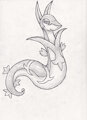 Serperior Sketch by Vulnec