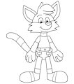 Diaper Kid Cat Base by CartoonFoxArt2002