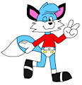 Freddy Fox Poses by CartoonFoxArt2002