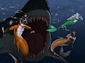 Shark Attack by WereFox