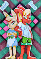Sister & Brother, Yairi and Besro by AciedSpade