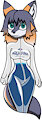 Heather in her Aquafina Suit by VulpivoidRubber