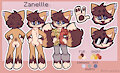 Reference for Zanellle! by Citrysofka