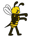 Silly Battle Bee by NightWolf714