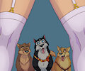 Balto, Steele, Kaltag X anon human by Cajuzinho02