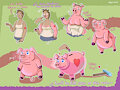 Deadbeat Piggy Bank Inanimate TF by Mewscaper