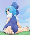 Cirno is too big by AlloyRabbit
