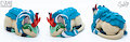 Figurine Little buns - Cerulean Boon by SunnyWay