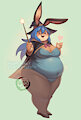 Wizard bunny by HaretuArts