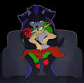 Werehog Cuddles by CrypticRuins