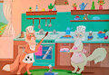 Cookin' Kitties by FoxyFlapper