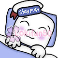 Sleeping stay puft emote by Lokifan20