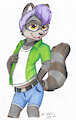 Art Gift for Geekycoon by SilverSimba01