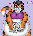 Squishin Da Tiger Dough by TheRedSkunk