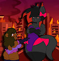 Magical girls   Saved the city by chonkyburr