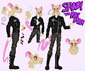 Shady Reference Sheet (Clothed) by InfiniteShades
