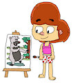 Ollie Allen Shows a Picture of Baloo by ToonDisneyXD2009