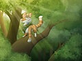 forest by paddedpurr