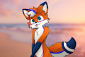 Good view beach YCH for Quantum Wilde ^^ by AlexUmkaArt