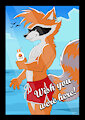 Rocket at the Beach by AriesArtist
