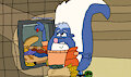 Scaredy Squirrel: Fistful of Quarters Redraw Scene by ToonDisneyXD2009