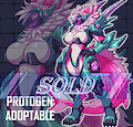 [ADOPTABLE] / Kaiser Shark Protogen by Sheecktor