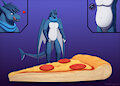 Pizza Slice (1/6) by WhiteDragonFat