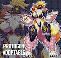 [ADOPTABLE] / Vulcan Protogen by Sheecktor
