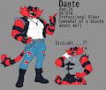 Dante the Incineroar by PikachuLibre