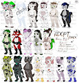 |ADOPT PACK| 17/18 (OPEN) - by DENUSKA08