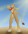 Bikini lioness by Rahir