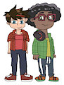 Dan Kuso and Wynton Styles by CaribbeanForever1