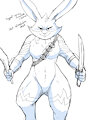 Sketch 419 - Bunnymund by WinickLim