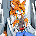 Diane Star's Space Ship Seat Tryout (Commission)